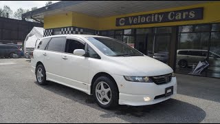 Vancouver Velocity Cars Ltd. #19017 Honda Odyssey Absolute RB2 4WD 7 SEATER (JDM 2.4 K24A 200HP 5AT)