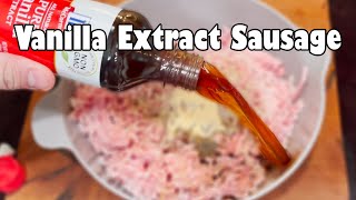 An Entire Bottle of Pure Vanilla Extract Sausage