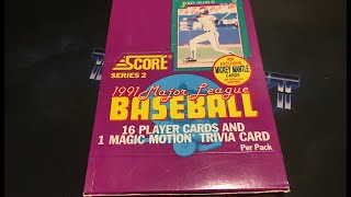 MICKEY MANTLE AUTO SEARCH IN 1991 SCORE