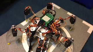 Py4bot-0.9.4 Hexapod Astro-Pi with Staggering Delay