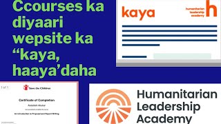 Sidee courses uga qaadan kartaa wepsite ka\