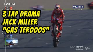 3 LAP Drama Miller Podium 1 Quartararo Amankan Posisi MotoGP