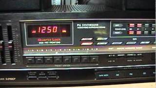 A free '80s Sherwood receiver with blinkenlights