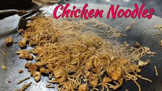 CHICKEN NOODLES II KOLKATA ROLLS AND MOMOS II VIJAY NAGAR INDORE STREET FOOD