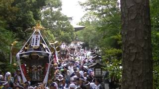 2015年　寒川町＜湘南連合神輿保存会＞結成四十周年記念渡御＝前編