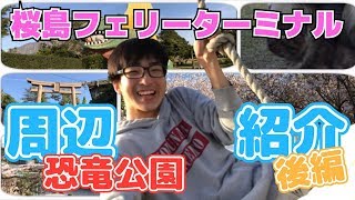 【桜島】桜島フェリーターミナル周辺の紹介【後編】