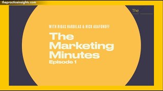 The Marketing Minutes - Episode 1 (full)