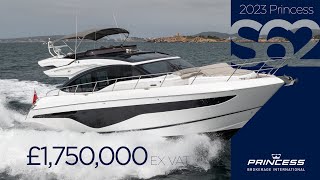 2023 Princess S62 'Lady J' FOR SALE NOW in Mallorca, Spain **RECENT PRICE REDUCTION**