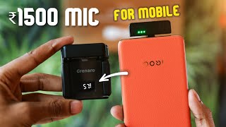 Rs.1500 Wireless Mic for Mobile | Budget Microphone for YouTube (GIVEAWAY)