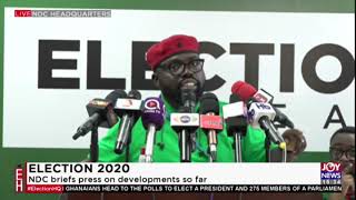 Election 2020: NDC briefs press on development so far – JoyNews (6-12-20)