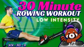 30 Minute RowAlong - LOW Intensity Row - WITH MUSIC - 10