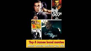 Top 5 James Bond movies | part 1 | Must watch before youdie#shortvideo#2023#movie#hindidubbed#shorts