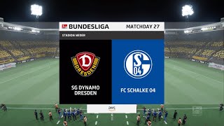 FIFA 22 | Dynamo Dresden vs Schalke - Germany 2. Bundesliga 2021/2022 | 01/04/2022 | Gameplay