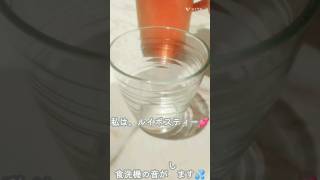 お茶をよそう音 #生活音 #雰囲気動画 #asmr #ルイボスティー