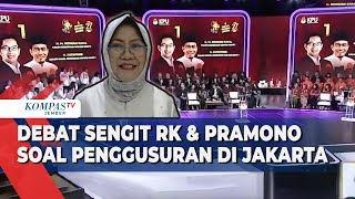 RK-Pramono Debat Soal Rumah Hunian di Jakarta, Singgung Ahok Paling Brutal Gusur Warga