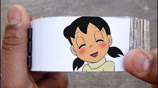 Doraemon Cartoon Flipbook #9 | Shizuka's Jacuzzi Bath Flip Book | Flip Book Artist 2022
