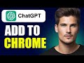 How To Add ChatGPT Search To Google Chrome (Updated Guide 2025)
