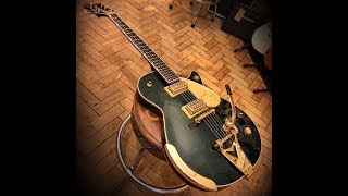 Tonal review of a Gretsch G6134T-CDG Limited Edition Penguin in Cadillac Green