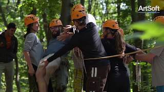 ArtSoft Consult Adrenaline Park teambuilding 2017