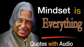 MINDSET IS EVERYTHING by Abdul kalam sir  | New Whatsapp Status & Quotes|A. P. J Quotes of Life