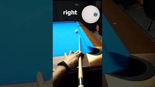 How to use Spin/English #shorts #pool