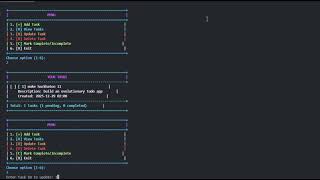Hackhaton-II | Phase-I | Todo In-Memory Python Console App