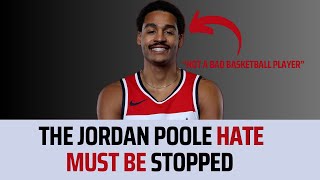 The Jordan Poole Hate MUST Be Stopped
