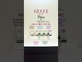 gucci flora series parfum perfume グッチのフローラバイグッチ、シリーズです。可愛いボトルですね。ラベル変更、ボトル変更も見られるボトルです。揃えたいボトルです。