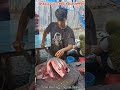 Luar Biasa Abang Adi dalam Memotong Ikan Tuna Besar Segar #shorts