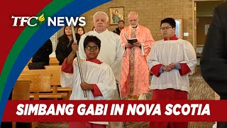 Fil-Canadians join first-ever 'Simbang Gabi' in Nova Scotia | TFC News Canada