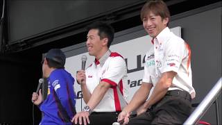 脇阪寿一・立川祐路・伊藤大輔トークショーSUPER GT モータースポーツジャパンお台場2019.04.07