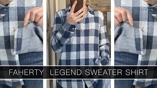 Super Soft: Faherty Legend Sweater Shirt (A Review)