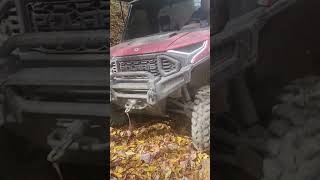 Polaris Ranger 1500  Leaving Train at Windrock