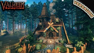 I Built A Cozy Viking House in Valheim [ How To Build ]