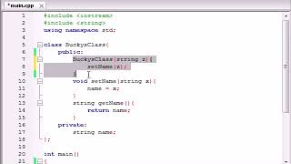 Buckys C Programming Tutorials 14 Constructors