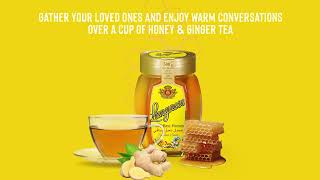 Embrace the winter season with Langnese honey.