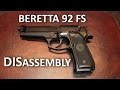 Beretta 92 FS Complete Disassembly (Detail Strip)