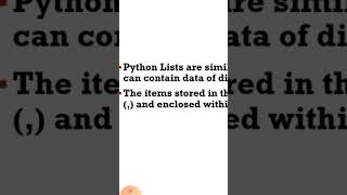 Python List Short | Python programming language | sequence Type | Malayalam Tutorial