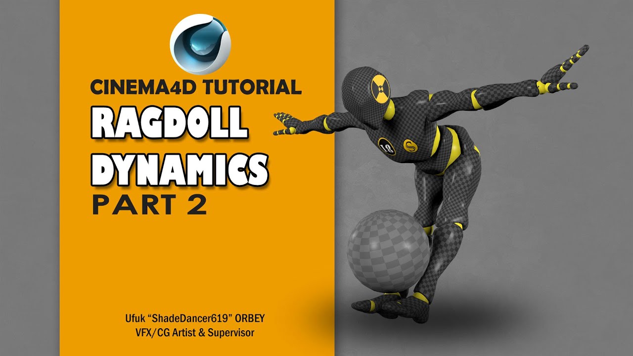 Cinema 4D Tutorial - Ragdoll Dynamics (Part 2) - YouTube