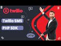 How to use Twilio PHP SDK to send SMS using Twilio SMS API
