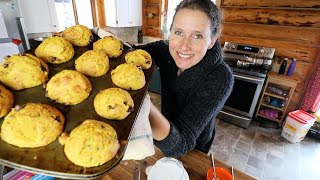 Large Batch Freezer Muffins 3 Recipes, Raisin Bread, Mexican Inspired Rice | Freeze Dryer Room