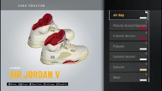 NEW* HOW TO MAKE OFF WHITE AIR JORDAN 5’s IN 2k20