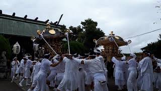 2018年やわたんまち  安房国司祭  長須賀 熊野神社 安房神社と洲宮神社