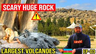 I found Scary Huge Rock in Gobustan | Azerbaijan Tourism | Baku tour