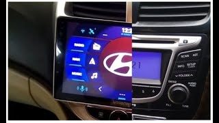 Unboxing Installation \u0026 Customization of Woodman Big B Limited Edition Android Car Stereo Verna 2011