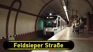 Stadtbahn Station Feldsieper Straße - Bochum 🇩🇪 - Walkthrough 🚶