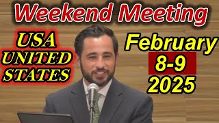 Weekend Meeting United State | February 8 – 9, 2025