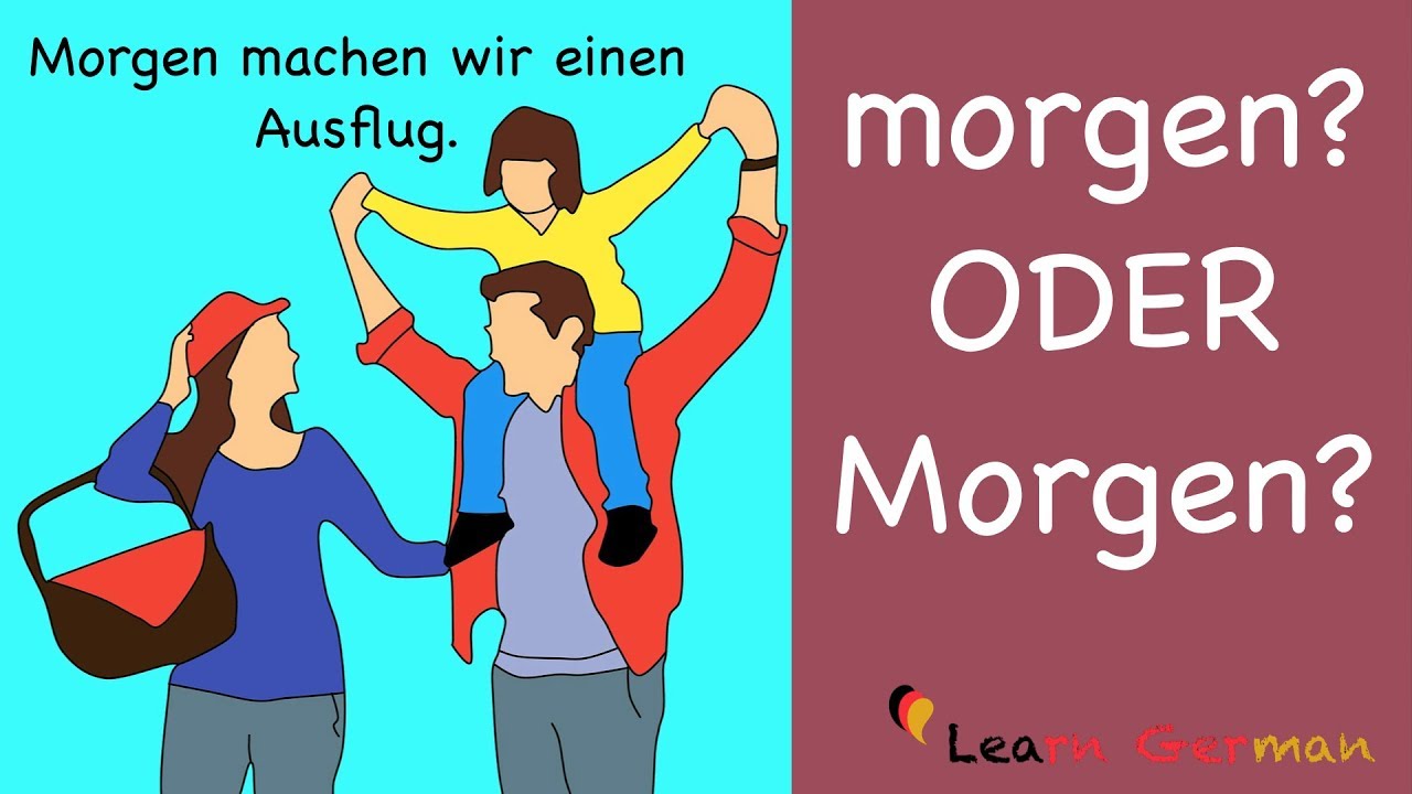 Learn German | Common Mistakes In German | "morgen" Oder "Morgen"? | A1 ...