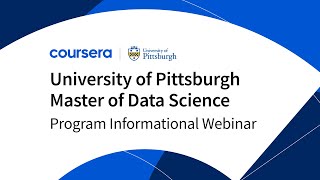 University of Pittsburgh’s Master of Data Science Webinar 1.23.25.