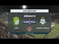 Leon 2-1 Santos | Jornada 16 Liga MX Guardianes 2020 | Simulación Fifa 2020